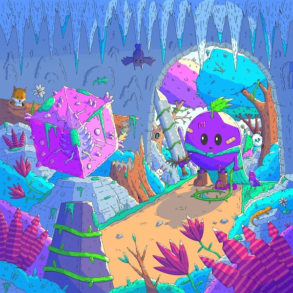 Album cover of The Bizarre Adventures Of Grapeboi by Grapevine Gossip