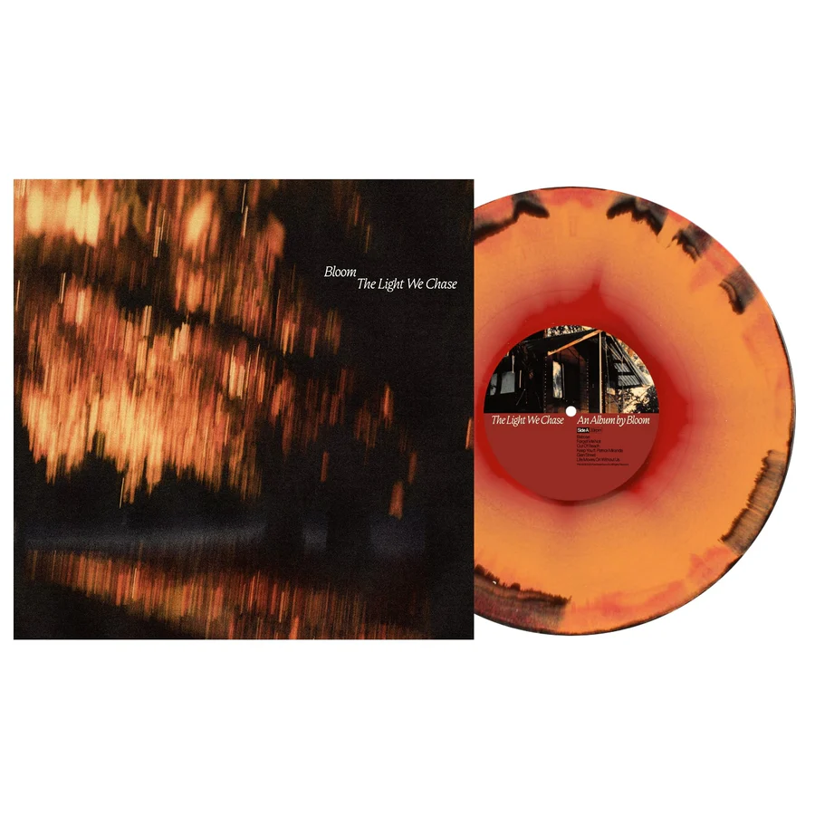 Album cover and vinyl for The Light We Chase by Bloom