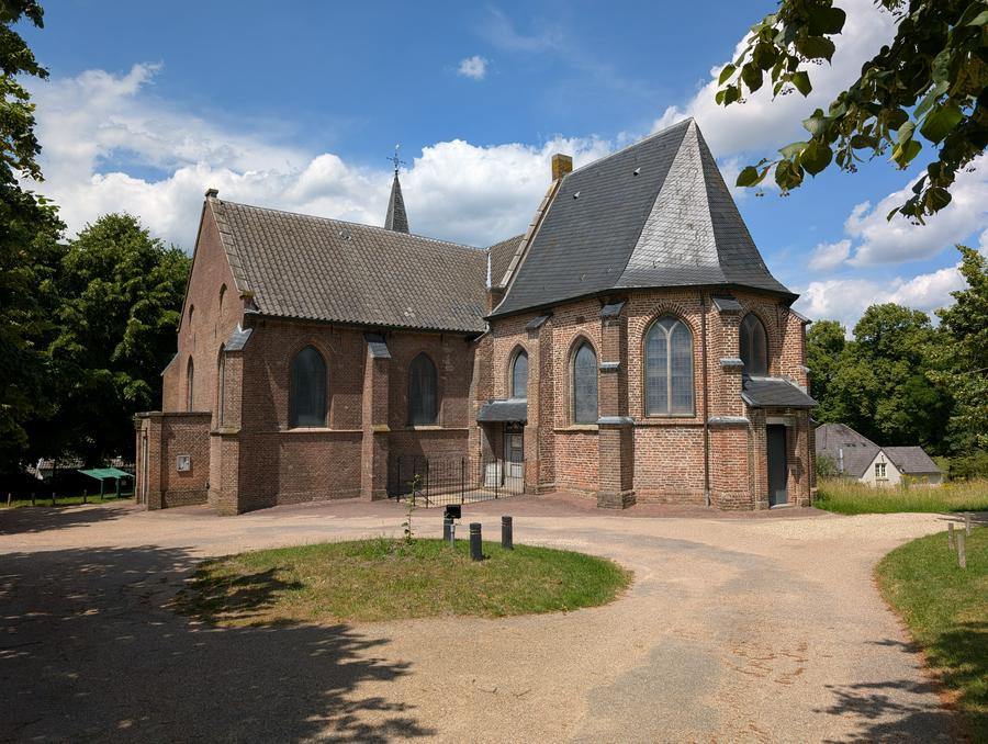 Backside of a Church in Heelsum, called Kerkje Op De Heuvel (Little Church on the Hill)