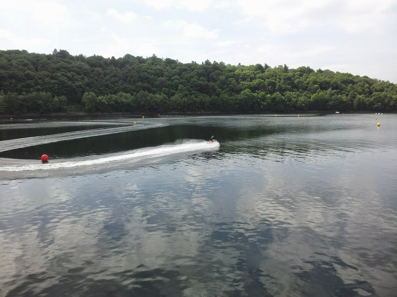 Jetski on the lake