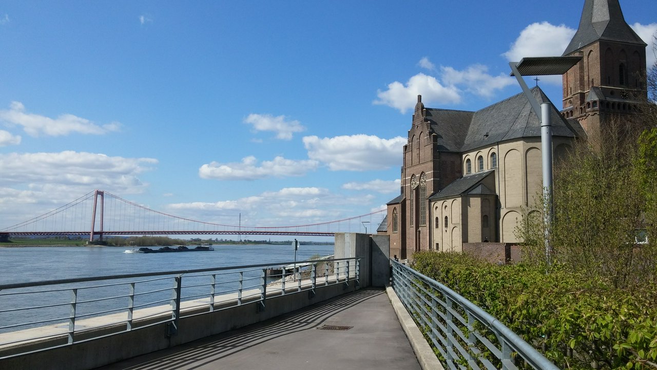 Rheinpromenade in Emmerich