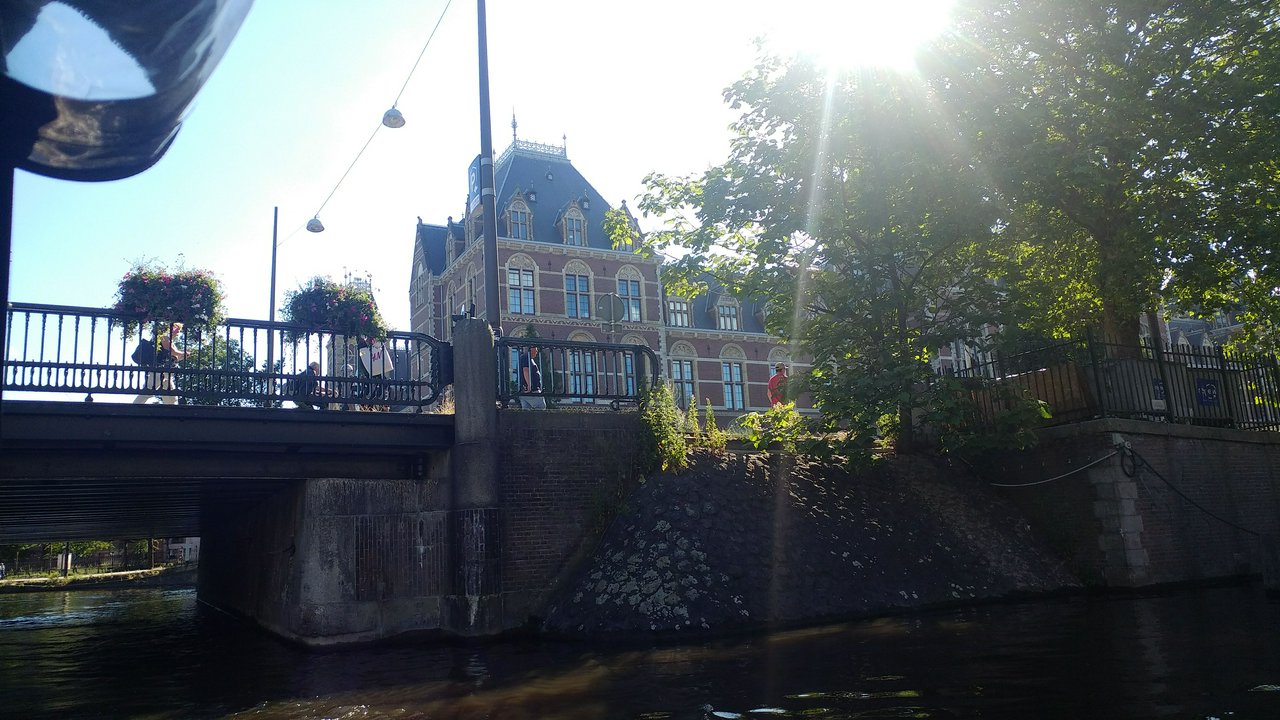Amsterdam, from the water