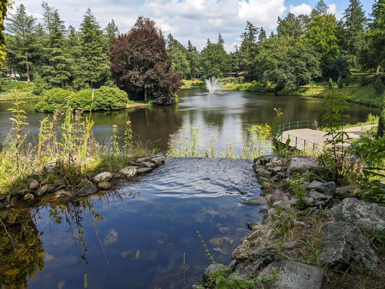 The beautiful.. actually don't know how they call this pond. But it's located in the city park "Berg & Bos" in Apeldoorn.