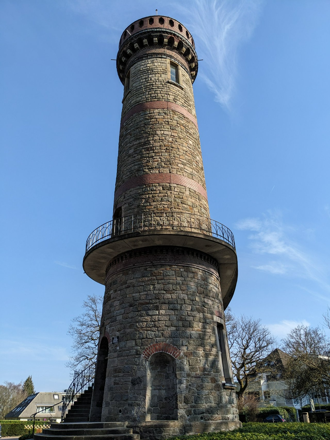 "Toelleturm" is a tower that offers a panoramic view