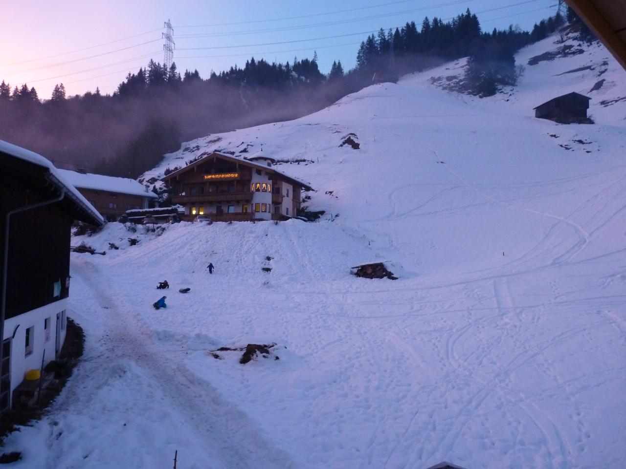 Appartments on the hill down in the Gerlosvalley