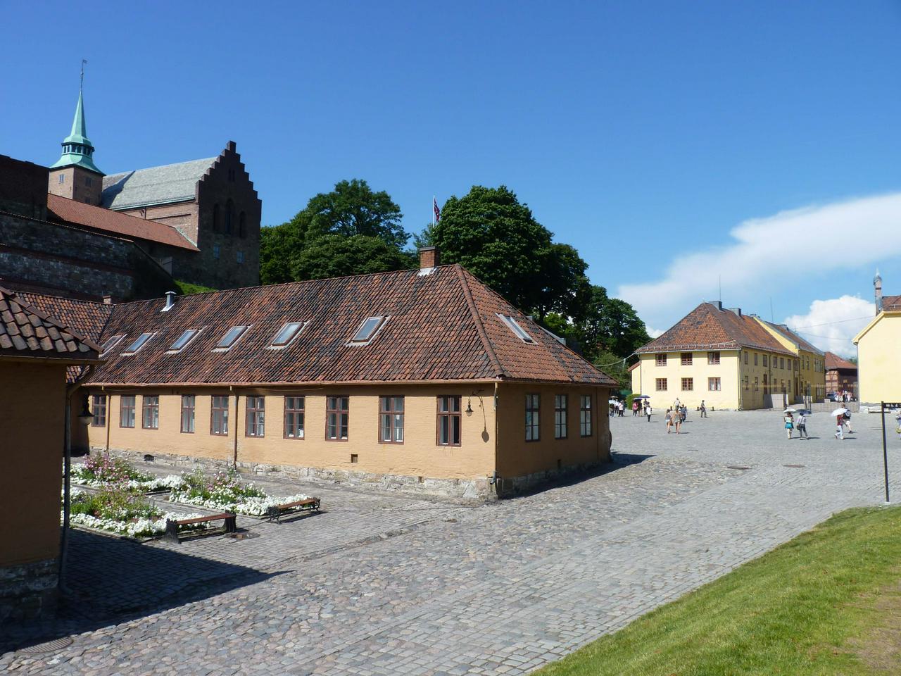 Backyard of Akerhus fortress