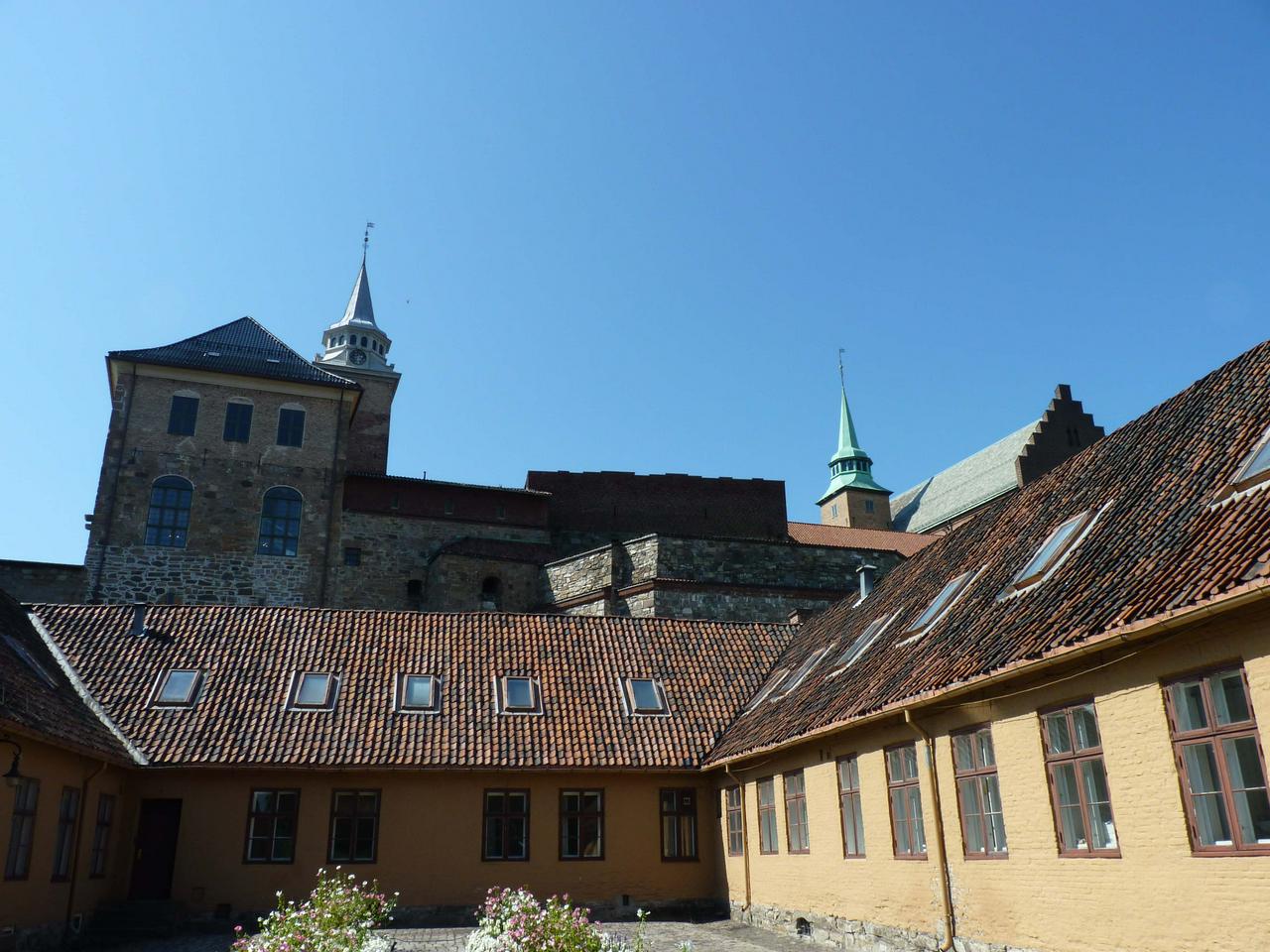 Backyard of Akerhus fortress