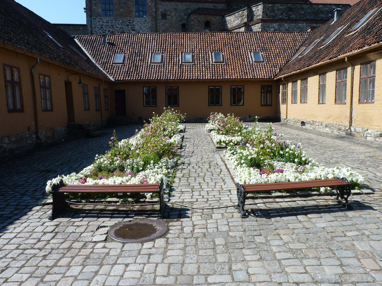 Backyard of Akershus fortress