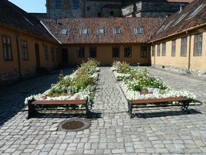 Backyard of Akerhus fortress