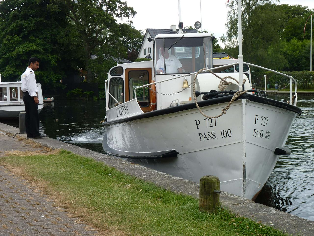 Boat to Himmelbjerget in Silkeborg