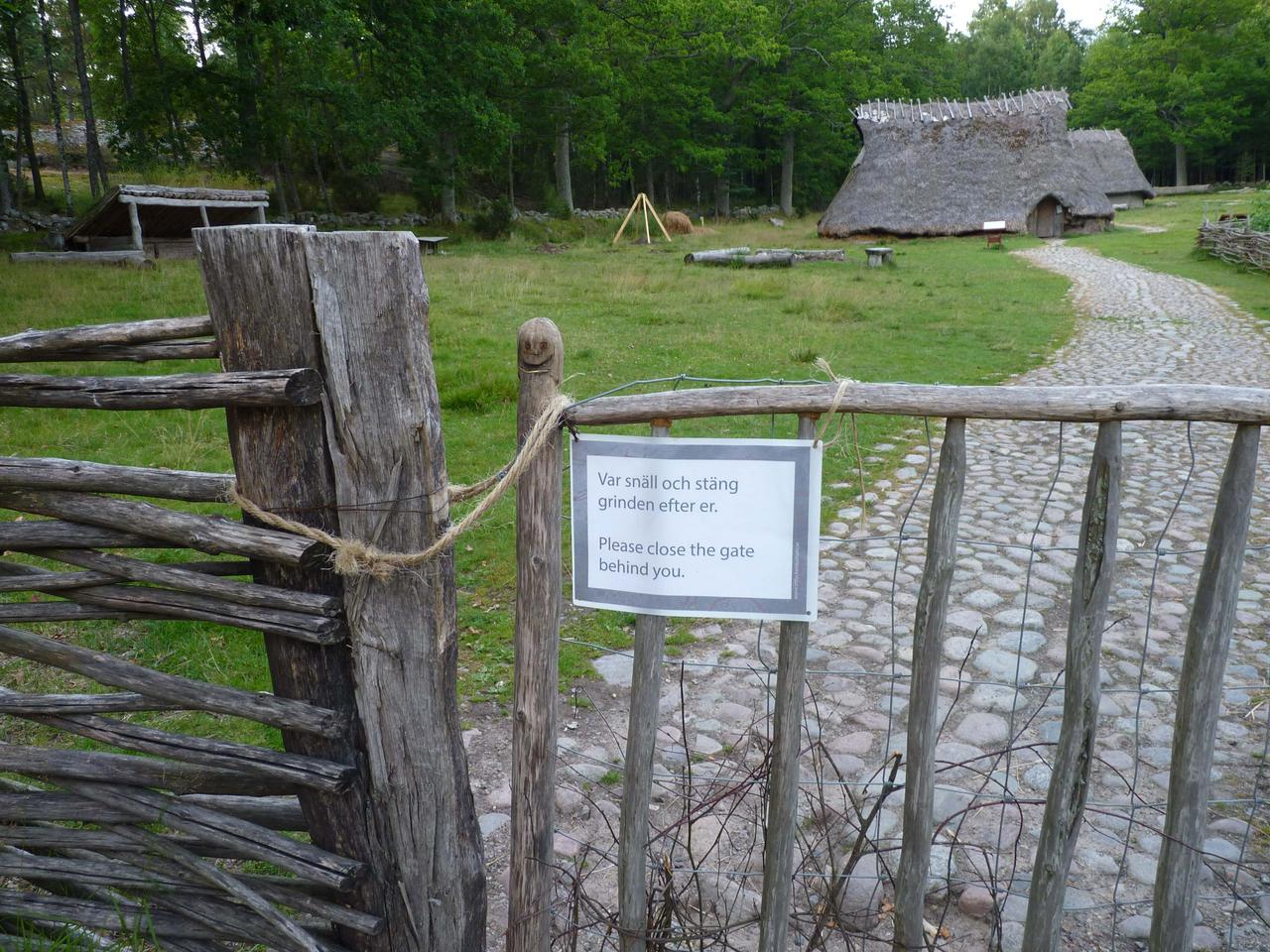 Bronze Age farm replica