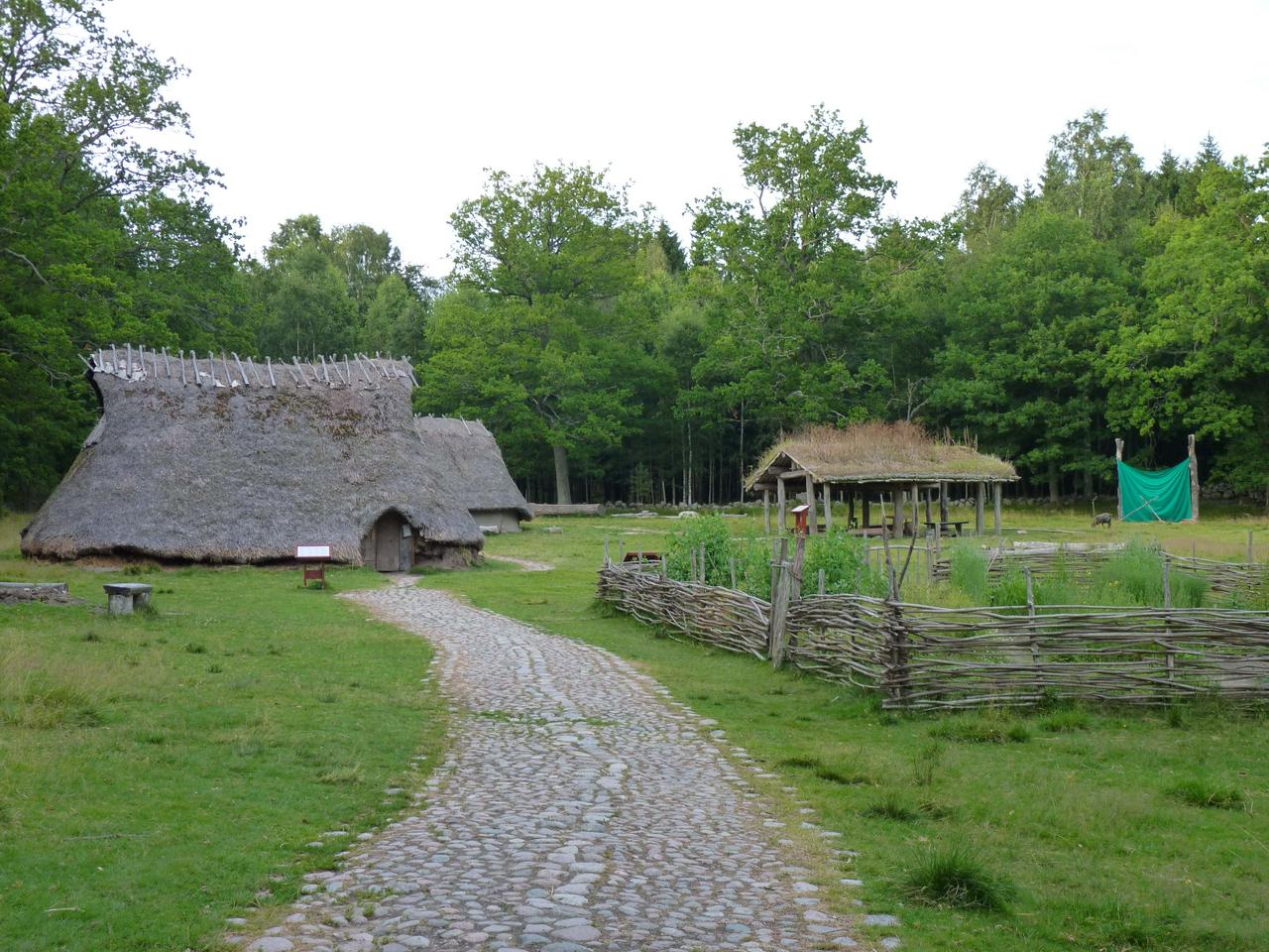 Bronze Age farm replica