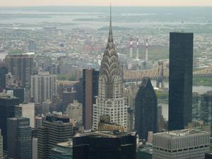 Chrysler building, as seen from the ESB