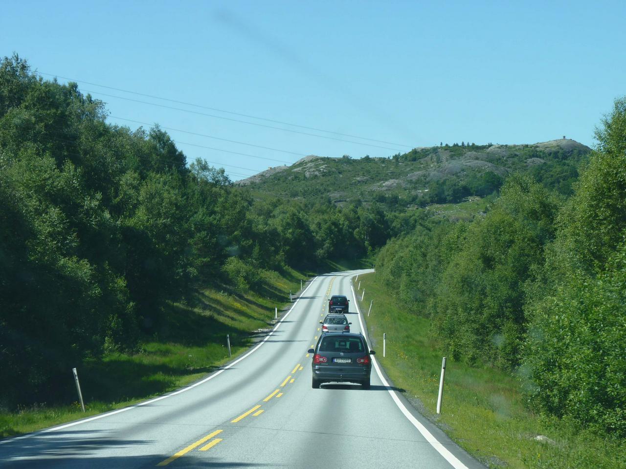 Driving to Stord