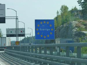 Entering Sweden