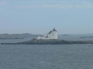 First signs of Norway from the ferry