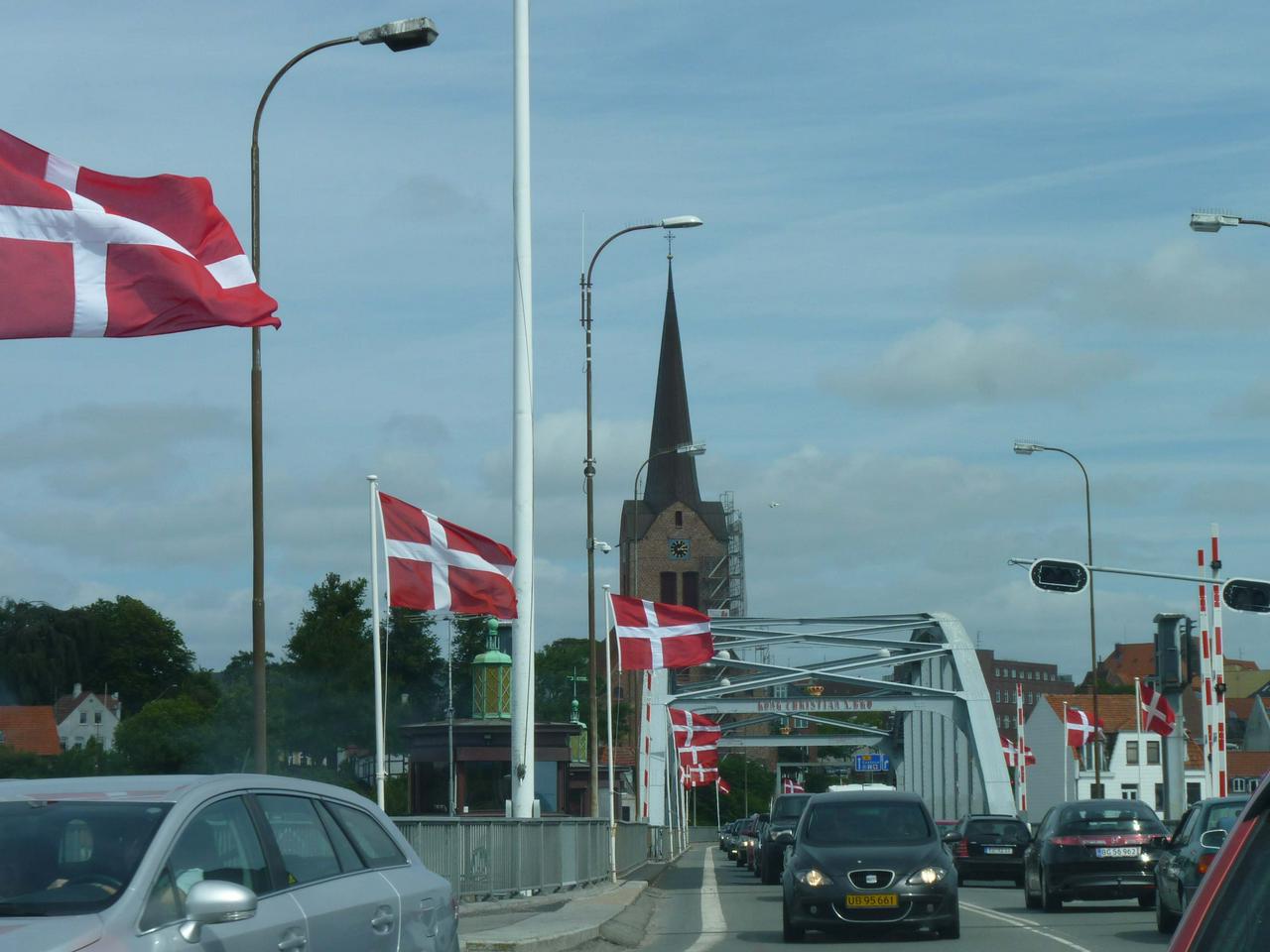 Flags in Sønderborg