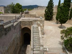 Gibralfaro Castle entrance (at least back in the old days)