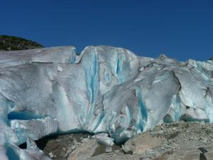 Glacier at Nigardsbreen