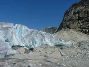 Glacier at Nigardsbreen