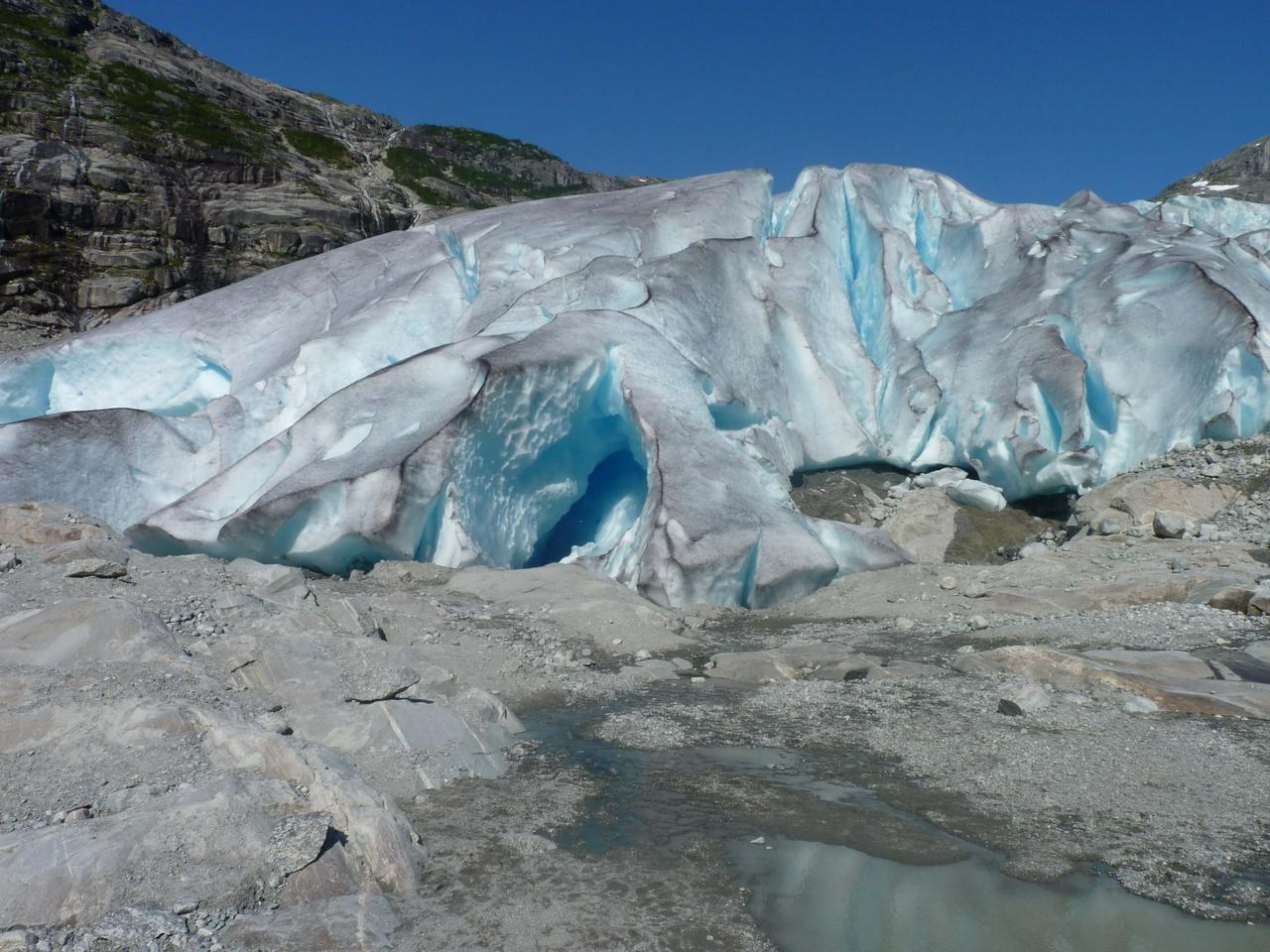 Glacier at Nigardsbreen