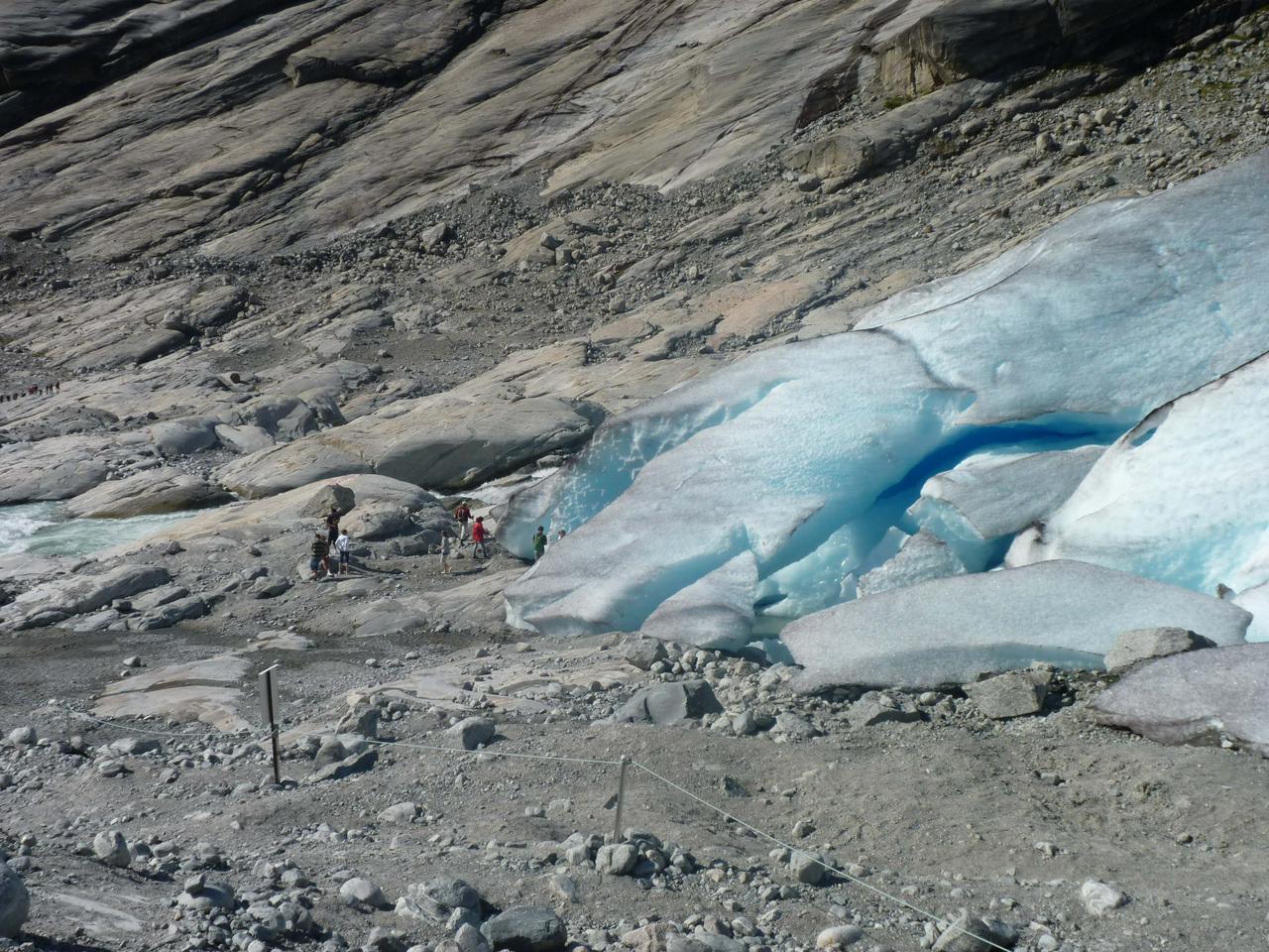 Glacier at Nigardsbreen