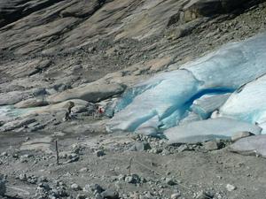 Glacier at Nigardsbreen