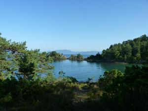 Little swimming bay next to Sponavik camping in Stord