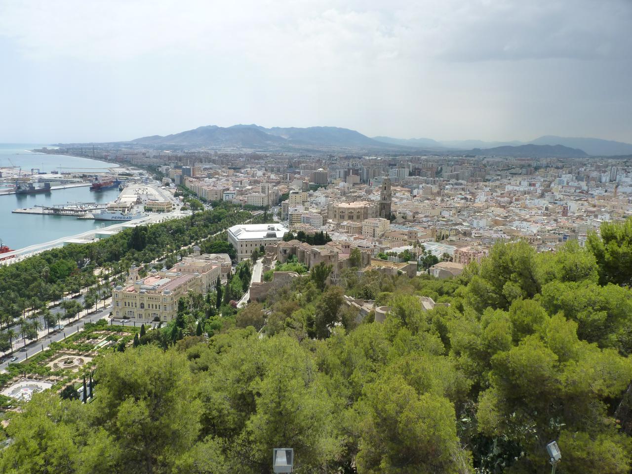 Malaga city center