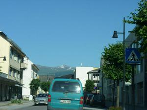 Mountains seen from Voss