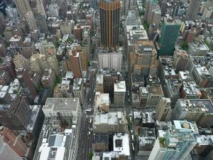 New York City, the Empire State Building salutes you.