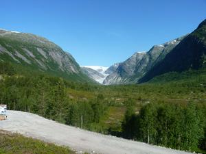 Nigardsbreen glacier