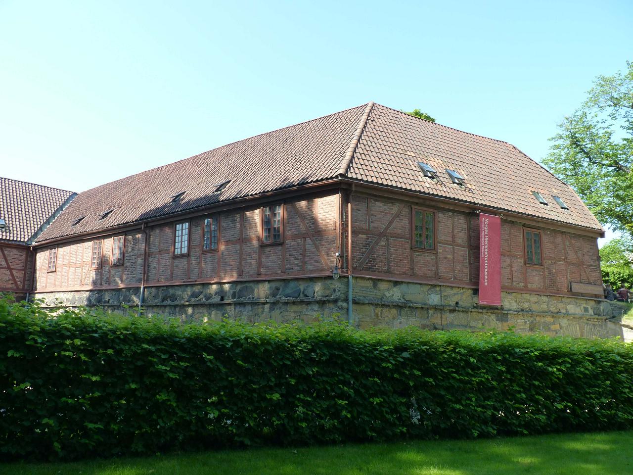 Old building in the fort in Oslo