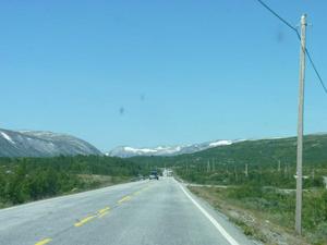 On the road to Geiranger