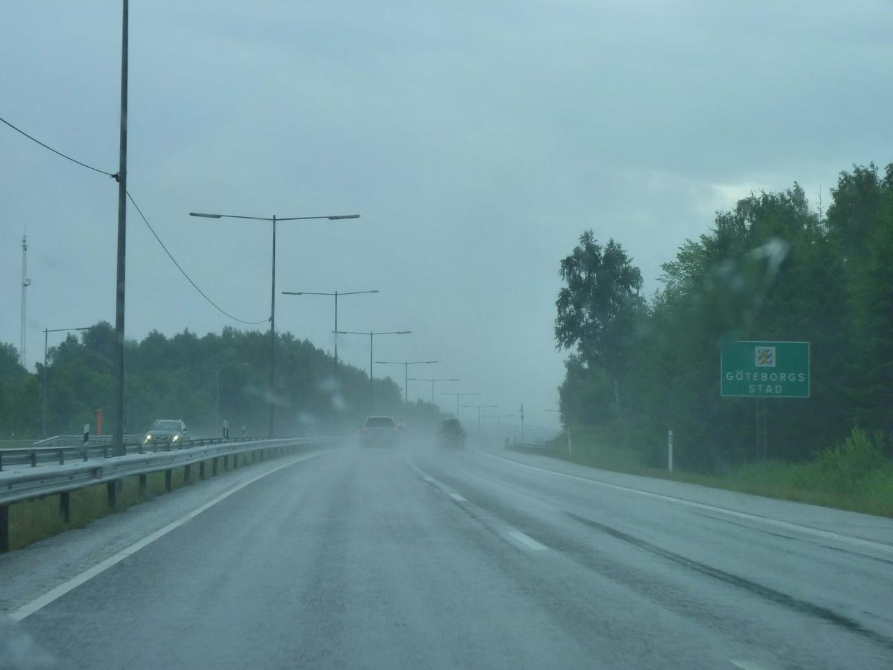 Rainy day in Göteborg