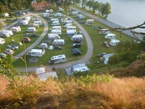 Sandnes camping, from the ridge