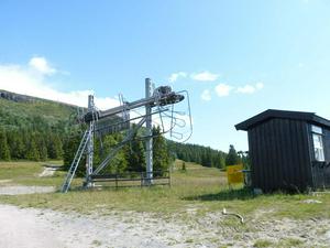 Skei ski center in the summer