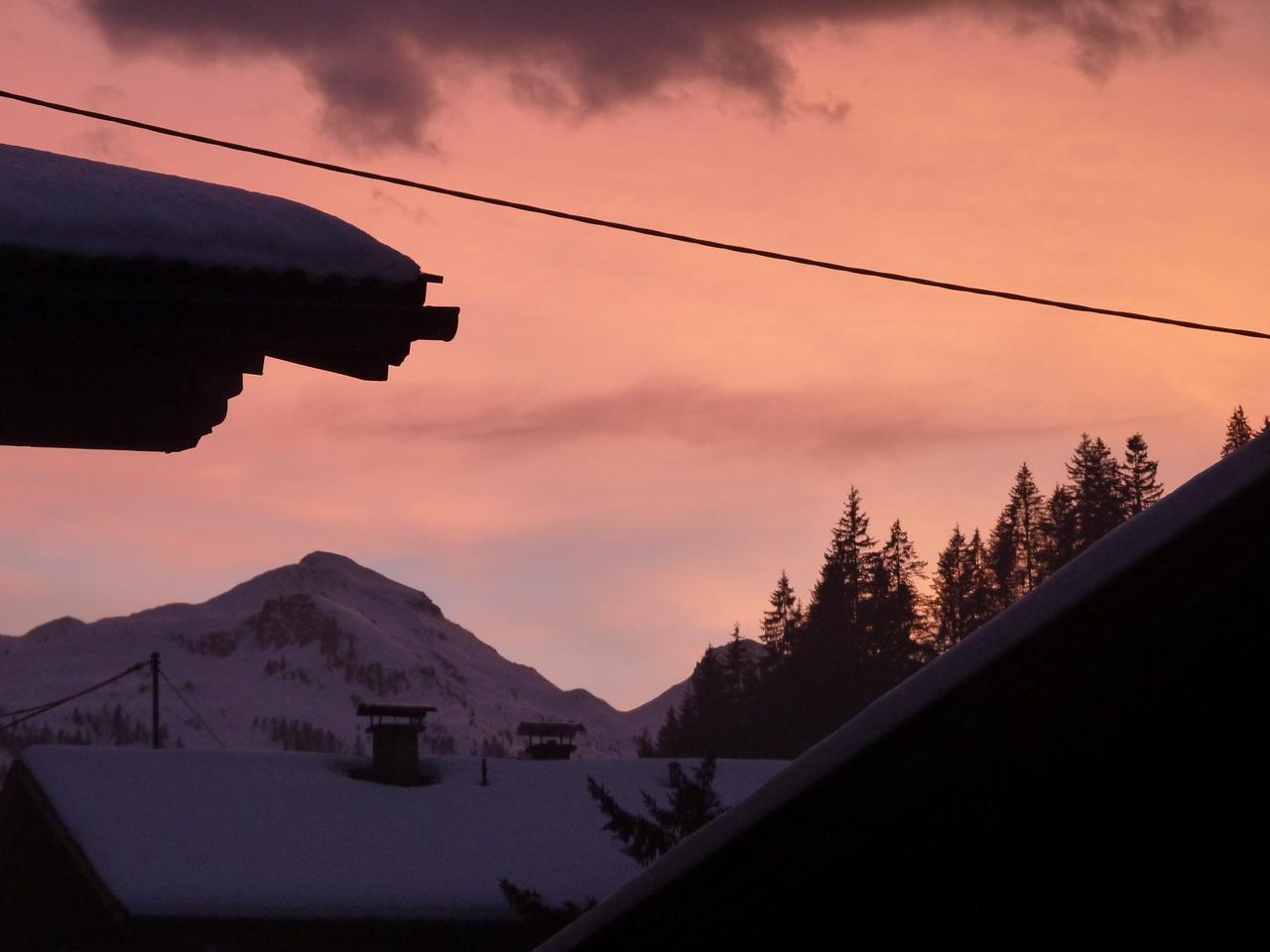 Sunset in Zillertal