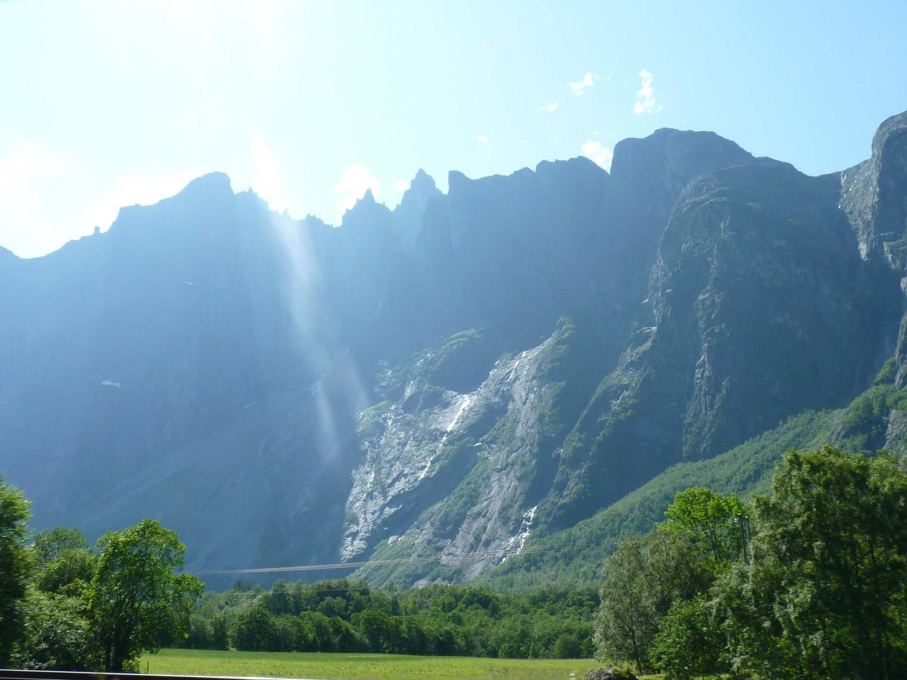 Trollveggen mountain range