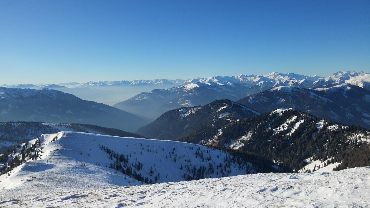 View from Kaiserburg, Bad Kleinkirchheim