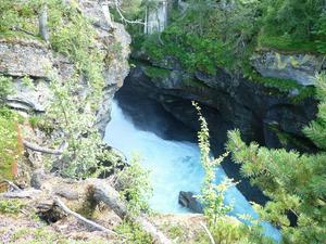 Waterfalls next to the E136